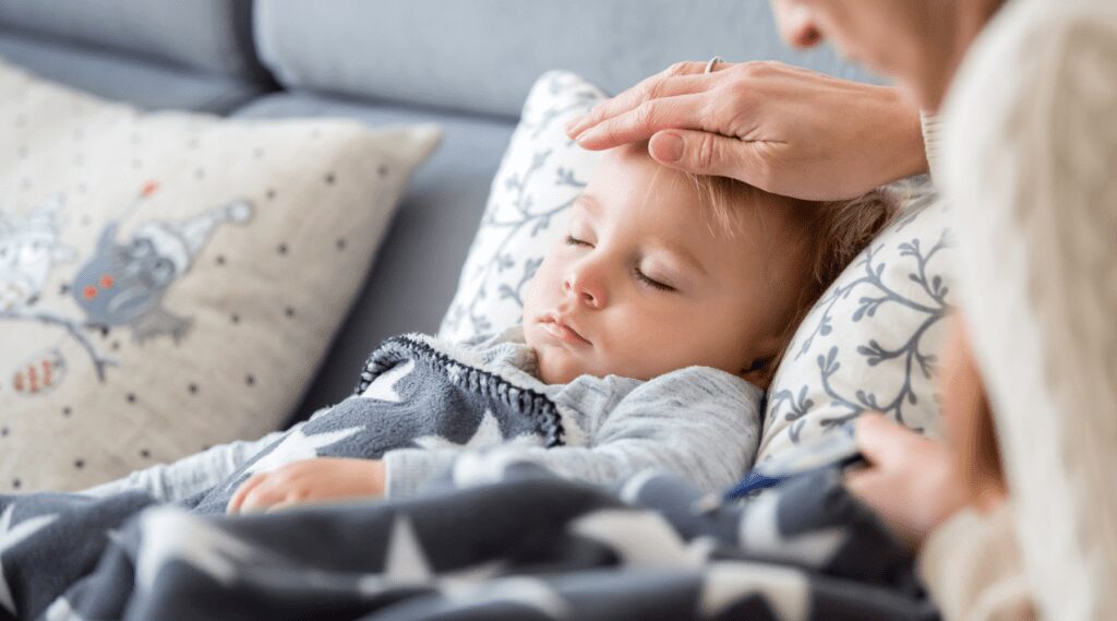 sick child visit sick kid